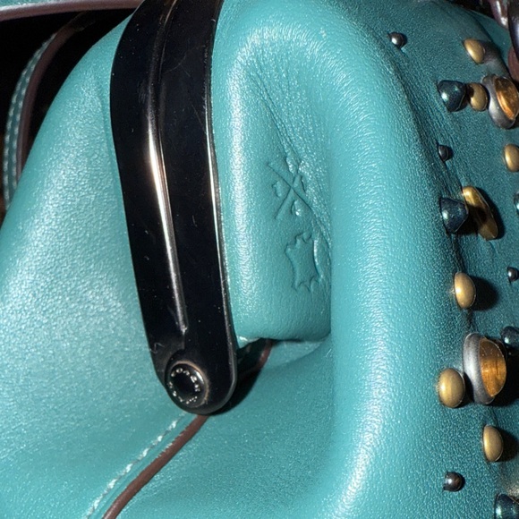Coach 1941 Kisslock Satchel With Prairie Rivets Limited Edition - Picture 5 of 16